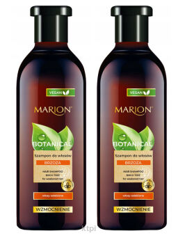 Zestaw Marion Szampon do włosów Brzoza 400 ml x 2