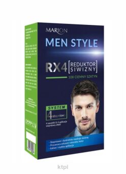 Marion Men Style RX4 Odsiwiacz Reduktor siwizny Ciemny Szatyn 108 4x15 ml