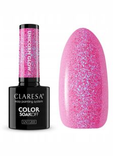 Claresa lakier hybrydowy półtransparentny Unicorn Glow kolor 4 5 g