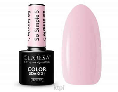 Claresa Lakier Hybrydowy 5 So Simple 5 ml