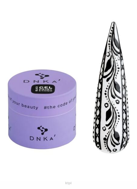DNKa GEL PAINT ETHNO BLACK 5ml