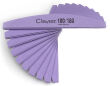 Clavier Polerka do paznokci 100/180 fiolet 10 szt - 2