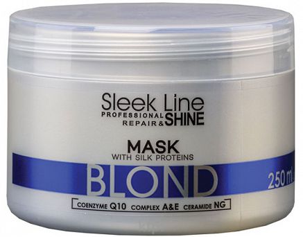 Stapiz Sleek Line Maska Do Włosów Blond 250 ml