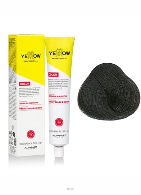 Yellow Professional Alfaparf  Color Permanent farba do włosów KOLOR 5.1 100 ml