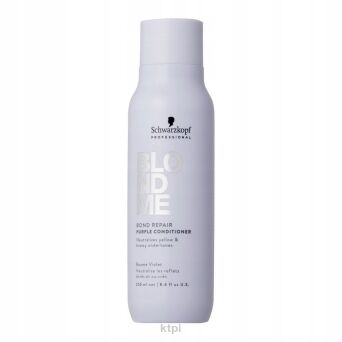 Schwarzkopf BlondMe Bond Repair Odżywka Fioletowa Neutralizująca Kolor 250
