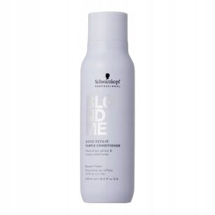 Schwarzkopf BlondMe Bond Repair Odżywka Fioletowa Neutralizująca Kolor 250