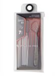 Staleks Pro Expert pęseta do przedłużania rzęs skośna TE-41/7 - 4