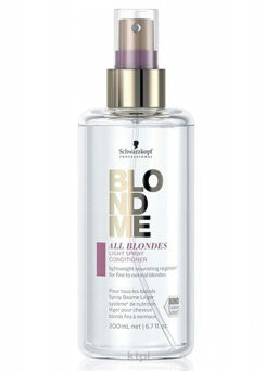 Schwarzkopf Blonde Me Odżywka w sprayu Lekka 200ml
