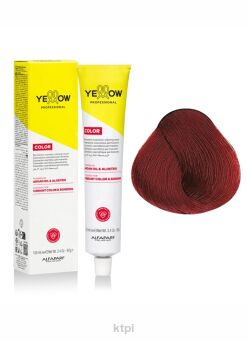 Yellow Professional Alfaparf  Color Permanent farba do włosów KOLOR 6.66S 100 ml