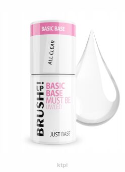 BRUSH UP! Baza hybrydowa Just Base Basic Base Must Be All Clear 5g