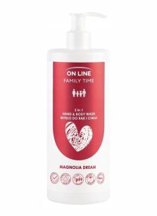 ON LINE Mydło do rąk i ciała 2 w 1 Magnolia Dream 500 ml