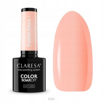 Claresa Lakier Hybrydowy UV/LED Pastel Glam 1 5 g