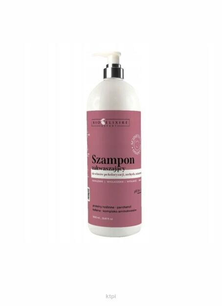 Bioelixire Expert Szampon Zakwaszający do Włosów po Koloryzacji 1000 ml