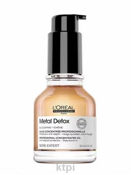 Loreal Metal Detox olejek ochronny do włosów 50 ml
