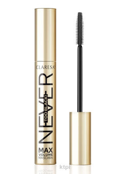 Claresa Tusz do rzęs czarny pogrubiający podkręcający