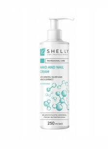 Shelly Krem do Rąk i Paznokci Keratyna, Srebro, Arnika 250 ml