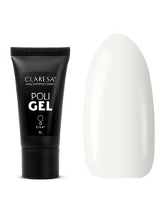 Claresa Poli Gel akrylożel acrygel Clear 30 g