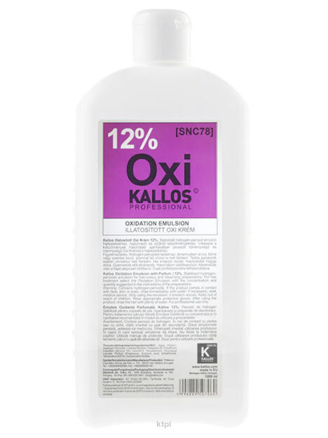 Kallos Oxi Zapachowy utleniacz w kremie 12% 1000ml