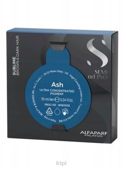 Alfaparf  Semi di Lino Sublime  Pigment do włosów ASH  10ml