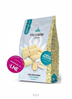 Clavier MediWax Wosk twardy dropsy do depilacji White chocolate 500 g