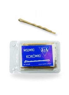 Iza Wsuwki Złote Karbowane 36 szt.