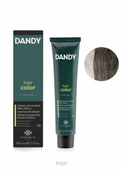 Dandy Krem Koloryzujący Farba dla mężczyzn Odsiwiacz 3 Dark brown 60 ml