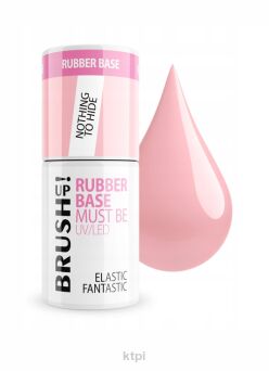 BRUSH UP! Baza hybrydowa Rubber Base Must Be Nothing To Hide 5g