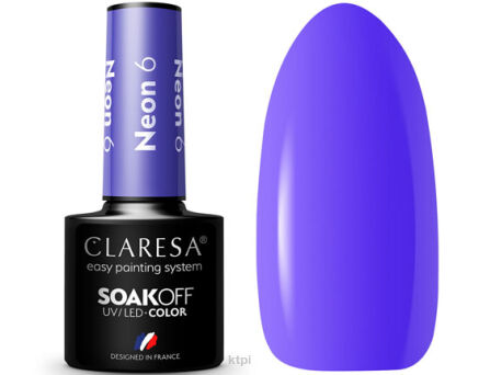 Claresa Lakier Hybrydowy 6 Neon 5 ml