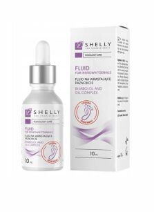 Shelly Fluid Na Wrastające Paznokcie Antybakteryjny i Przeciwzapalny 10 ml