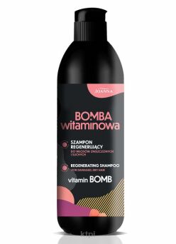 Joanna Bomba Witaminowa Szampon regenerujący do włosów zniszczonych 500 ml