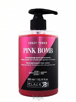 Black Crazy Toner Pink Bomb 300 ml