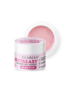 Claresa Soft & Easy Żel Budujący Glam Pink 90 g