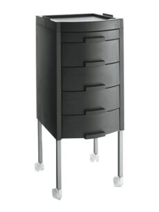 Wózek pomocnik fryzjerski Fox Manhattan czarny