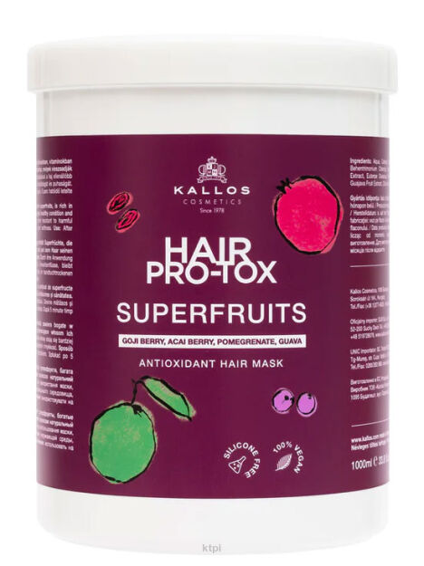 Kallos Protox Superfruits maska do włosów 1000 ml