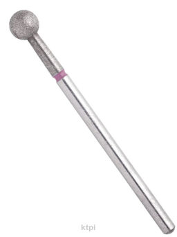 STALEKS PRO frez diamentowy FA01R050 kulka czerwony