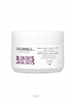 Goldwell BL&HL 60s Treatment Regenerująca maseczka do włosów blond 200ml