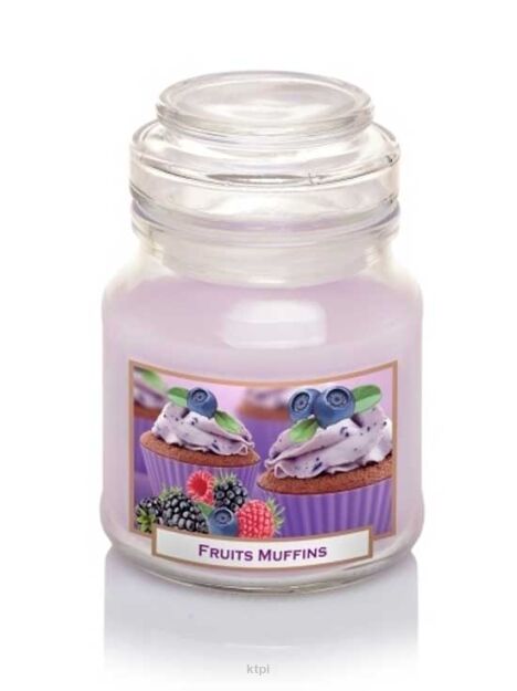 Bartek Candles Fruit Muffins Forest Fruits Świeca 130 g