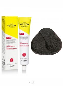 Yellow Professional Alfaparf  Color Permanent farba do włosów KOLOR 4 COOL COVER 100 ml
