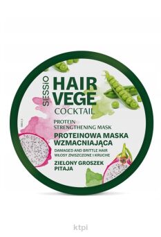 SESSIO Vege Hair maska proteinowa wzmacniająca zielony groszek 300 ml