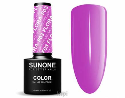 Sunone Lakier hybrydowy UV/LED F03 Flora 5 ml