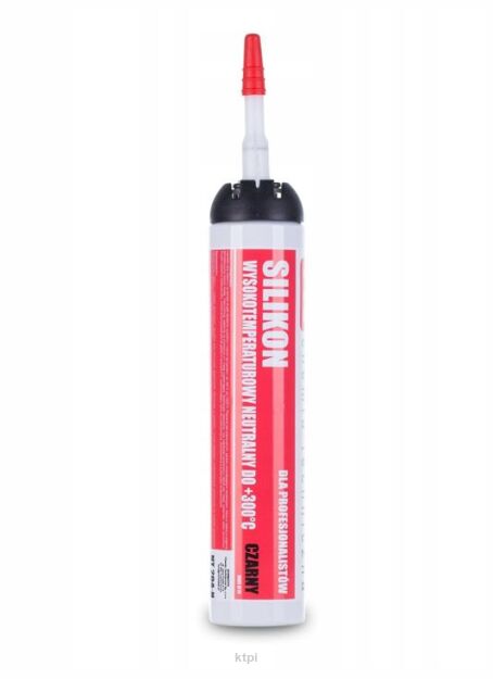 Normatek Silikon Wysokotemperaturowy Czarny 200ml