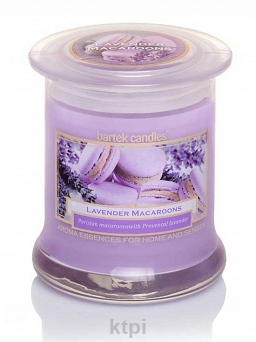 Bartek Candles Świeczka Lavender Macaroons 260 g
