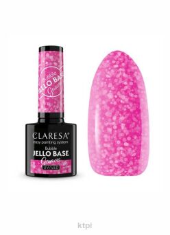 Claresa Rainbow Jello baza hybrydowa Bubble Guava  5 g