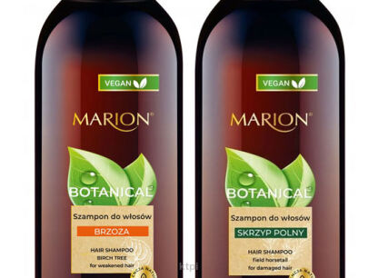 Zestaw Marion Szampon Brzoza Szampon Skrzyp 400 ml
