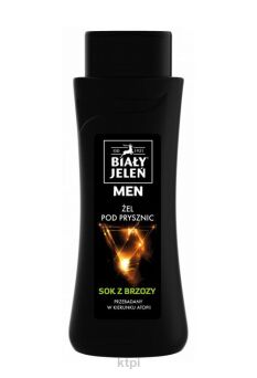 Biały Jeleń Men Żel pod prysznic Sok z brzozy 300 ml