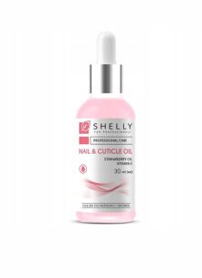 Shelly Olejek do Paznokci i Skórek Witamina E, Truskawka 30 ml