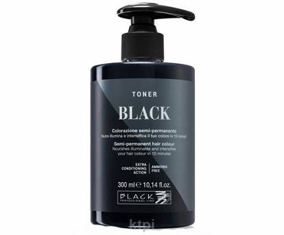 Black Toner do włosów Black Czarny 300 ml