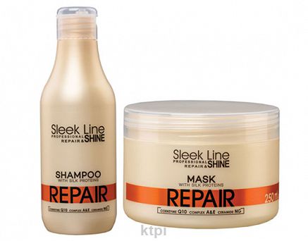Stapiz Sleek Line Repair szampon 300 + maska 250