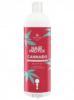 Kallos Hair ProTox Cannabis Szampon do włosów 500