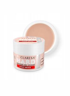 CLARESA Żel Budujący Hard&Easy Light Beige 45g